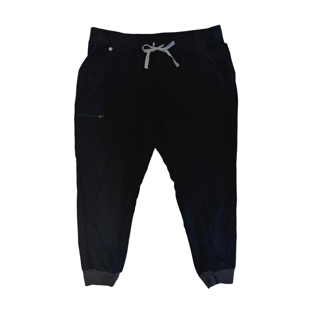 Figs Zamora Jogger Scrub Pant in Black Size XXL